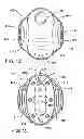 Fig. 13 - ADHESIVELY MOUNTED APPARATUS FOR DETERMINING PHYSIOLOGICAL AND CONTEXTUAL STATUS