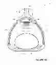Fig. 03 - Mechanical CPR device with automatic suction cup attachment