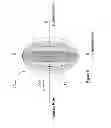 Fig. 10 - Accommodating intraocular lens providing progressive power change