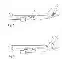 Fig. 04 - Aircraft with a cockpit including a viewing surface for piloting which is at least partially virtual