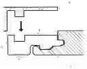 Fig. 01 - System for replacing panels from the center of a finished, interlocked floor