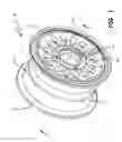 Fig. 02 - Dual lock ring wheel assembly