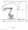 Fig. 02 - Fiber application machine including flexible fibre-conveying tubes provided with flexible blades