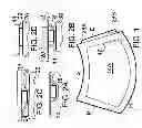 Fig. 02 - Vehicle windshield, wiper-bay and window external, reusable cover