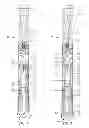 Fig. 02 - Piston strike face and bit interface for percussion hammer drill