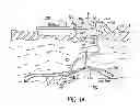Fig. 13 - Oil spill recovery system and method