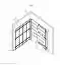 Fig. 02 - Wall assembly for goods display