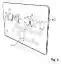 Fig. 10 - System and method for protecting a machine readable card