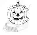 Fig. 01 - HALLOWEEN PUMPKIN/JACK-O-LANTERN DISPLAY STAND