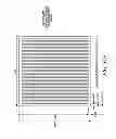 Fig. 35 - Use of flat panel microchannel photomultipliers in sampling calorimeters with timing