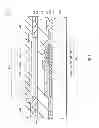 Fig. 08 - Display unit having an arrangement of a retentive capacitor and an EL device of each pixel with respect to adjacent pixel for low light leakage among adjacent pixels