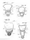 Fig. 07 - LED lamp incorporating remote phosphor and diffuser with heat dissipation features