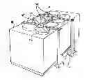 Fig. 01 - Wind Turbine Apparatus Powered by Wind Generated from Building Cooling and Chiller Unit