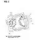 Fig. 06 - Position detector with magnetic flux transmission parts enclosed between two other magnetic flux transmission parts
