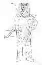 Fig. 01 - Wearable low pressure warning device with audio and visual indication