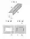 Fig. 04 - Projector having a rod integrator with an entrance plane smaller than an area light source