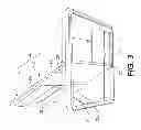 Fig. 04 - Electronic device having base in the form of an outer support frame