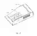 Fig. 04 - Electronic device with airflow control structure