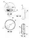 Fig. 06 - Beverage container illuminated and controlled by motion or proximity sensing module device