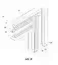 Fig. 15 - INTERCHANGEABLE MOLDING DESIGNS AND LIGHTING PANELS