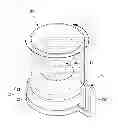 Fig. 01 - STRUCTURE OF SPEED-CONTROLLABLE STIRRING CONTAINER