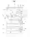 Fig. 02 - Fixing device having a support unit supporting a rotation unit fixing a toner image onto a sheet so as to rotate by first and second protrusions