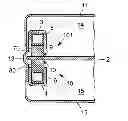 Fig. 01 - Sealing system for a moved metal strip as well as a strip casting installation with such a sealing system