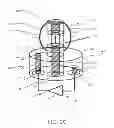 Fig. 06 - Arc tube device and stem structure for electrodeless plasma lamp