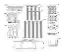 Fig. 01 - Kit for constructing a play structure