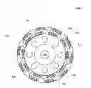 Fig. 01 - Abrasive article having shaped segments