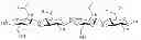 Fig. 97 - SUBSTITUTED ANIONIC COMPOUNDS CONSISTING OF A BACKBONE MADE UP OF A DISCRETE NUMBER OF SACCHARIDE UNITS