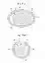 Fig. 13 - Prosthetic device, method of planning bone removal for implantation of prosthetic device, and robotic system