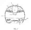 Fig. 04 - Helmet with integrated electronic components