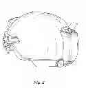 Fig. 03 - Battery pack and helmet mounting arrangement