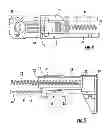 Fig. 05 - Stock assembly and recoil system for a firearm