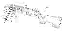 Fig. 01 - Firearm stock with folding bipod