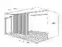 Fig. 01 - Movable partitions, panel assemblies, and methods of attaching protective clips to panels of movable partitions