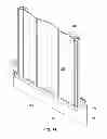 Fig. 08 - Movable partitions, panel assemblies, and methods of attaching protective clips to panels of movable partitions