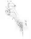 Fig. 05 - Handle control arrangement of a walk-behind lawn mower