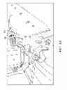 Fig. 10 - Handle control arrangement of a walk-behind lawn mower