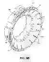 Fig. 24 - Ceramic combustor can for a gas turbine engine