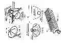 Fig. 08 - Solar energy air conditioning system with storage capability
