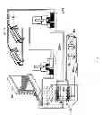 Fig. 15 - Solar energy air conditioning system with storage capability