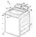 Fig. 01 - Pedestal in dispenser cups of a washing machine