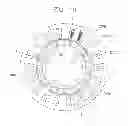 Fig. 17 - Washing machine to produce three-dimensional motion
