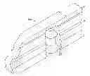 Fig. 01 - Key with movable element disposed within key blade
