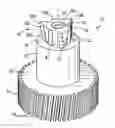Fig. 01 - Toner drum gear projection