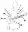 Fig. 01 - Musical instrument shoulder strap support