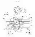 Fig. 12 - Vehicle pick-up and delivery device and track-based transportation system provided therewith