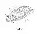 Fig. 02 - Boat windshield with hidden frame structure
